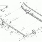 002 - SUMMIT 600R E-TEC - North America 08- suspension, rear - lower section - model 154''