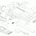 002 - SKANDIC WT 600HO E-TEC - North America 09- frame - system - rear section