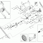 009 - RENEGADE 900 ACE - North America 08- suspension, rear - upper section