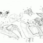 009 - MXZ 600RS - North America 09- body - hood section