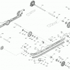 003 - TUNDRA 600 ACE - North America 08- suspension, rear - upper section - lt