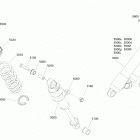 007 - RENEGADE 850 E-TEC - X - North America 08- suspension, rear - shocks - x
