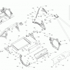 003 - TUNDRA 600 ACE - North America 09- frame - front section - package lt