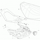 009 - MXZ 600RS - North America 09- seat - main section - racing