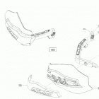 005.2 - SUMMIT X- EXPERT - 165 09- body - hood section - hand protector - deep bl...