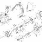 001 - MXZ 600 CARB - North America 05- pulley - system