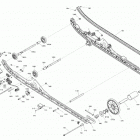 003 - SUMMIT 850 E-TEC - X - Europe 08- suspension, rear - lower section  - except mod...