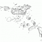 002 - SKANDIC WT 600HO E-TEC - North America 02- engine - air intake