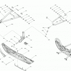 009 - MXZ 600RS - North America 07- suspension, front - system - racing