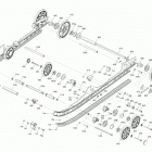 005 - RENEGADE 850 E-TEC - Adrenaline - North America 08- suspension, rear - lower section - adrenaline