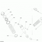 003 - EXPEDITION SPORT 900 ACE - North America 08- suspension, rear - shocks - sport