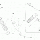 001 - EXPEDITION SPORT 600 ACE, Europe 08- suspension, rear - shocks - sport