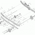 007 - MXZ 850 E-TEC - X - North America 08- suspension, rear - lower section