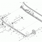 005 - SUMMIT 850 E-TEC Turbo - Europe 08- suspension, rear - system - lower section