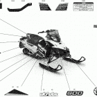 001 - MXZ 600 CARB - North America 09- body - decals - sport