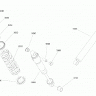 001 - BACKCOUNTRY 600R E-TEC - Europe 08- suspension, rear - shocks