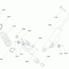 003 - SUMMIT 850 E-TEC - X - Europe 08- suspension, rear - shocks - x