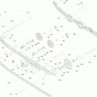 002 - FREERIDE 146 850 E-TEC - North America 08- suspension, rear - lower section
