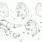 002 - SKANDIC WT 600HO E-TEC - North America 02- engine - exhaust