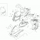 001 - BACKCOUNTRY 600R E-TEC - Europe 09- body - hood section - deep black