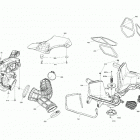 005 - SUMMIT 850 E-TEC Turbo - Europe 02- engine - air intake - manifold