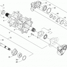RIOT 8000 ES 146 GREEN EARLY BUILD [S2020RTHLEEBG] Drive train shafts and brake assemblies [107668]