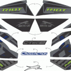 RIOT 6000 ES 146 CHARCOAL [S2020RTDLXUSB] Decals [107905]