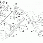 LYNX BLACK [S2019LXDFCUSB] Steering support assembly [99245]