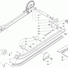 ZR 200 ES RED [S2020ZRAACUSR] Slide rail, idler wheels, and track assembly [1081...