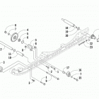 LYNX BLACK [S2019LXDFCUSB] Idler wheel assembly [105554]