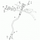 LYNX BLACK [S2019LXDFCUSB] Steering post assembly [93023]