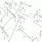 ZR 120 BLACK [S2019ZRAAAUSB] Steering post and tie rod assembly [107425]