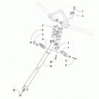 NORSEMAN 6000 X ES 153 GRAY [S2019BCDLDUSU] Steering post assembly [107564]