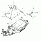 600 SWITCHBACK XCR ALL OPTIONS (S21DDL6PS) Chassis, chassis asm. and over structure - s21ddl6...