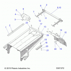600 RMK 144 ES Body, bumper, rear, snowflap and taillight cover -...
