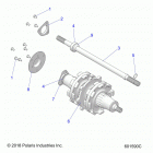 850 SKS 146/INTL SC SELECT ALL OPTIONS Drive train, jackshaft and driveshaft - s20els8rs ...