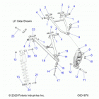 850 MATRYX INDY VR1 129/INTL (S21TKV8RS/8RE) Suspension, control arms and spindle - s21tkv8rs  ...