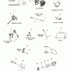 600 INDY SP 129 ES (S21EKB6PSL) Electrical, switches, sensors and components - s21...