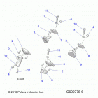 850 RUSH PRO S SC SELECT (S20DCH8RS) Engine, mounting - s20dch8rs all options (c600778-...