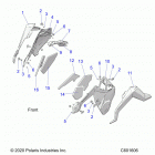 850 MATRYX SWITCHBACK ASSAULT 146/INTL (S21TLC8RS/8RE) Body, side panels and trim - s21tlc8rs  /  8re all...