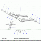 800 INDY XC 129 SC SELECT Suspension, torque arm, front - s20ekp8ps (c601225...