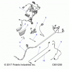 800 TITAN SP/ADVENTURE/XC ALL OPTIONS Electrical, wire harness - s20fjb8  /  fje8  /  fj...