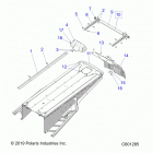 800 AXYS SKS 155 SC SELECT ALL OPTIONS (S20EFS8PS) Body, bumper, rear, snowflap and taillight cover -...