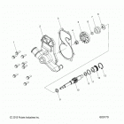 600 AXYS PRO RMK 155/INTL SC SELECT ALL OPTIONS Engine, water pump - s20efk6ps  /  6peb (600170)