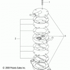 550 LXT ES Engine, fuel pump - s20ced5bsl  /  bsu (49snowfuel...