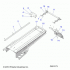 850 AXYS PRO-RMK 174 Body, bumper, rear, snowflap and taillight cover -...
