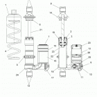 800 TITAN SP/ADVENTURE/XC ALL OPTIONS Suspension, shock, front track (adventure, xc) - s...