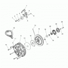 850 RUSH PRO S SC SELECT (S20DCH8RS) Engine, recoil starter - s20dch8rs all options (60...