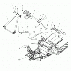 800 SWITCHBACK ASSAULT 144 SC SELECT (S20EEC8PS) Chassis, chassis asm. and over structure - s20eec8...