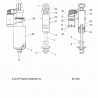 600 INDY 129 XCR SC SELECT Suspension, shock, front track (7045300) - s20ekp6...